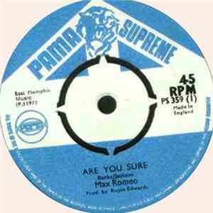 Max Romeo / Carl Masters - Are You Sure / Va-Va-Voom