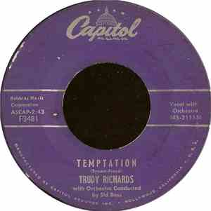 Trudy Richards - Temptation / Travelin' Home