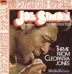 Joe Simon Featuring The Mainstreeters - Theme From Cleopatra Jones