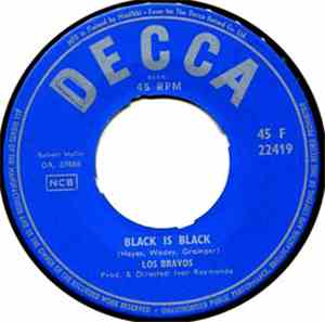 Los Bravos - Black Is Black / I Want A Name