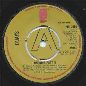 The O'Jays - Sunshine Part II