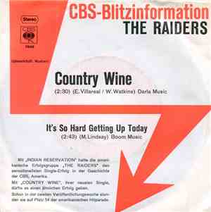 The Raiders - Country Wine