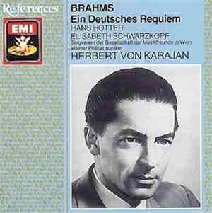 Brahms - Elisabeth Schwarzkopf, Hans Hotter, Herbert von Karajan, Singverei ...