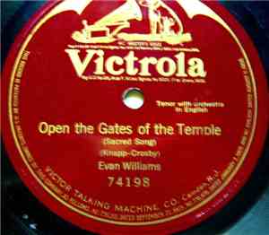 Evan Williams  - Open The Gates Of The Temple