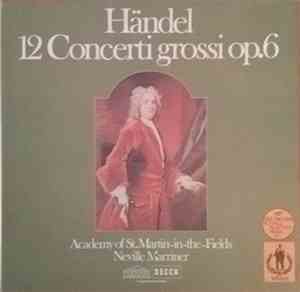Händel –  Sir Neville Marriner, The Academy Of St. Martin-in-the-Fields - 1 ...