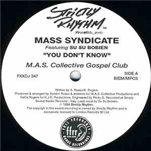 Mass Syndicate - You Don't Know (M.A.S. Collective Remix)