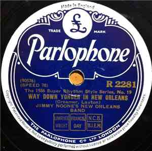 Jimmy Noone's New Orleans Band - Way Down Yonder In New Orleans / Sweet Geo ...