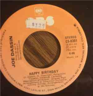 Joe Dassin - Happy Birthday