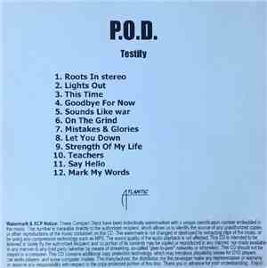 P.O.D. - Testify