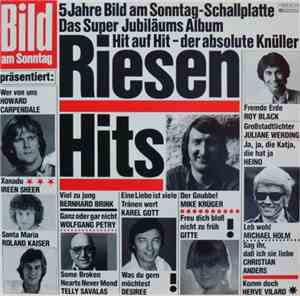 Various - Bild Am Sonntag Präsentiert: Riesen Hits