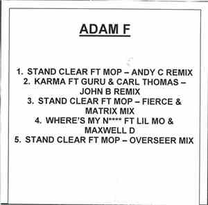 Adam F - Stand Clear