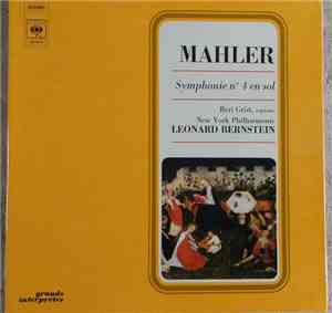 Leonard Bernstein, Gustav Mahler, Reri Grist - symphonie n°4 en sol new yor ...