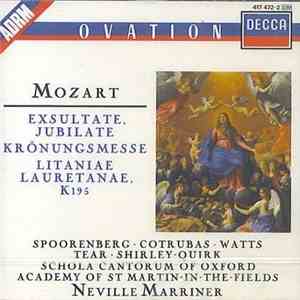 Mozart, Spoorenberg, Cotrubas, Watts, Tear, Shirley-Quirk, Schola Cantorum  ...