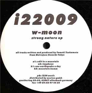 W-Moon - Strong Nature EP