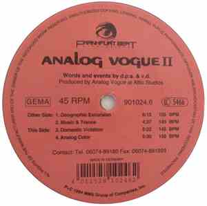 Analog Vogue II - Geographic Excursion