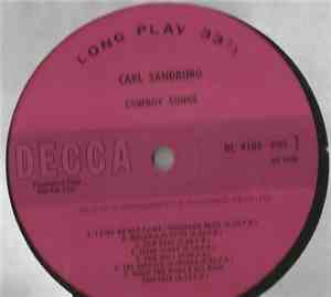 Carl Sandburg - Cowboy Songs And Negro Spirituals