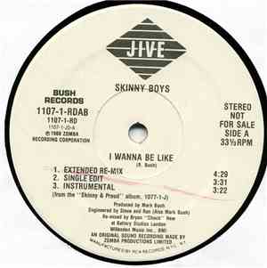 Skinny Boys - I Wanna Be Like / Get Pepped