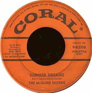 The McGuire Sisters - Summer Dreams