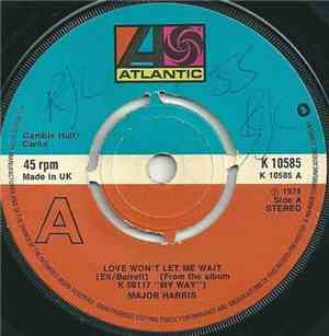 Major Harris - Love Won't Let Me Wait