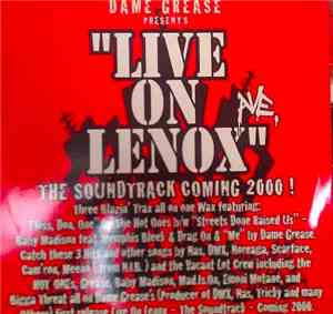 Dame Grease - Live On Lenox