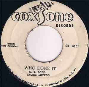 Jackie Mittoo - Who Done It / Freak Out