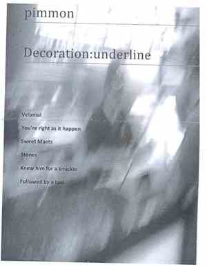 Pimmon - Decoration: Underline