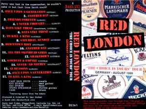 Red London - The Choice Is Yours' Tour