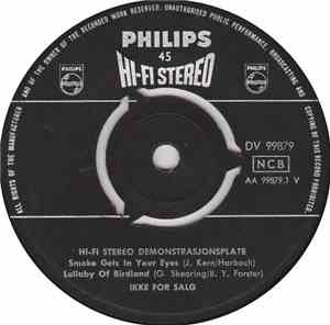 Unknown Artist - Hi-Fi Stereo Demonstrasjonsplate