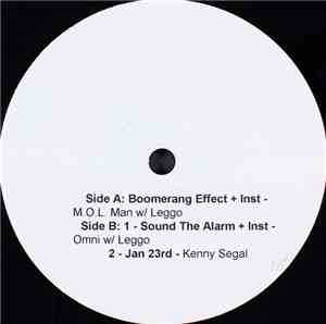 Various - Boomerang Effect / Sound The Alarm / Jan 23rd