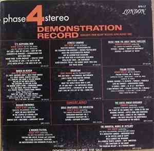 Various - Phase 4 Stereo Demonstration Record - Highlights From Recent Rele ...