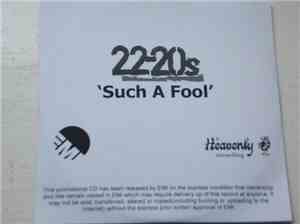 22-20s - Such A Fool