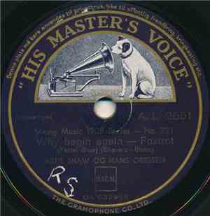 Artie Shaw Og Hans Orkester - Why Begin Again / One Night Stand