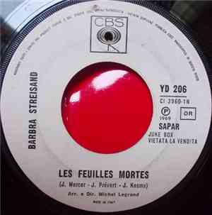Barbra Streisand / Bob Dylan - Les Feuilles Mortes / Lay Lady Lay