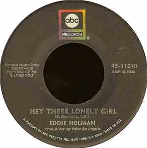 Eddie Holman - Hey There Lonely Girl