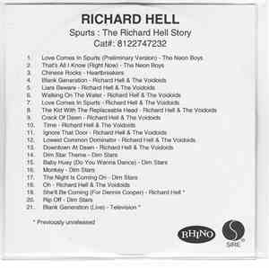 Richard Hell - Spurts: The Richard Hell Story