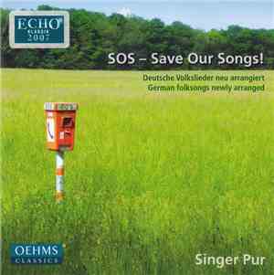 Singer Pur - SOS  ‎– Save Our Songs!
