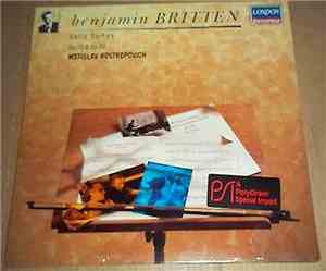 Benjamin Britten - Mstislav Rostropovitch - Cello Suites Op. 72 & Op. 80