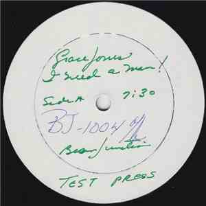 Grace Jones - I Need A Man!