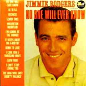 Jimmie Rodgers  - No One Will Ever Know