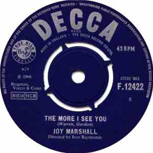 Joy Marshall - The More I See You