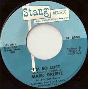 Mark Greene - My Confession Of Love / I'm So Lost