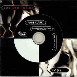 Anne Clark - Letter Of Thanks To A Friend (Bill Laswell Remix)