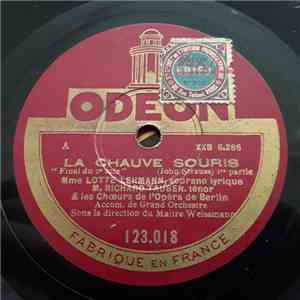 Mme Lotte Lehmann, Soprano Lyrique, M. Richard Tauber, Ténor & Les Choeurs  ...