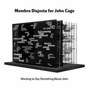 Various - Membra Disjecta For John Cage
