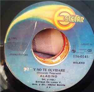 Aladino  - Y No Te Olvidare / No Podemos Continuar