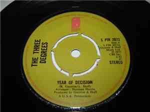 The Three Degrees - Year Of Decision