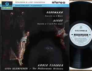 Annie Fischer, Otto Klemperer, Schumann, Liszt - Concerto In A Minor / Conc ...