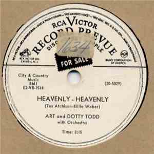 Art And Dotty Todd - Heavenly - Heavenly / Broken Wings