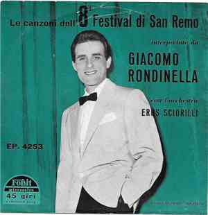 Giacomo Rondinella - Le Canzoni Dell'8° Festival Di San Remo