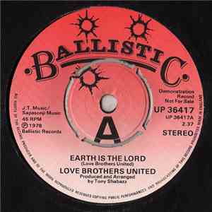 Love Brothers United - Earth Is The Lord